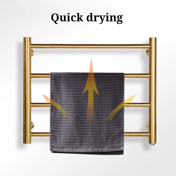 Intelligent Quick Drying Electric Towel Rack Constant Temperature Waterproof Sturdy Durable Towel Warmer Bathroom Fixture
