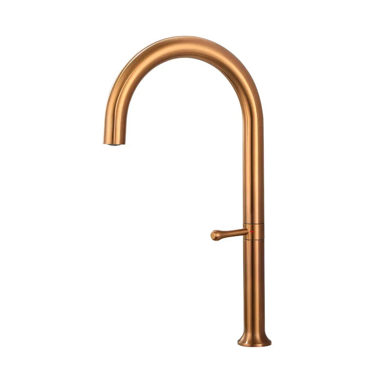 Hitachi- Copper Tall Kitchen Faucet
