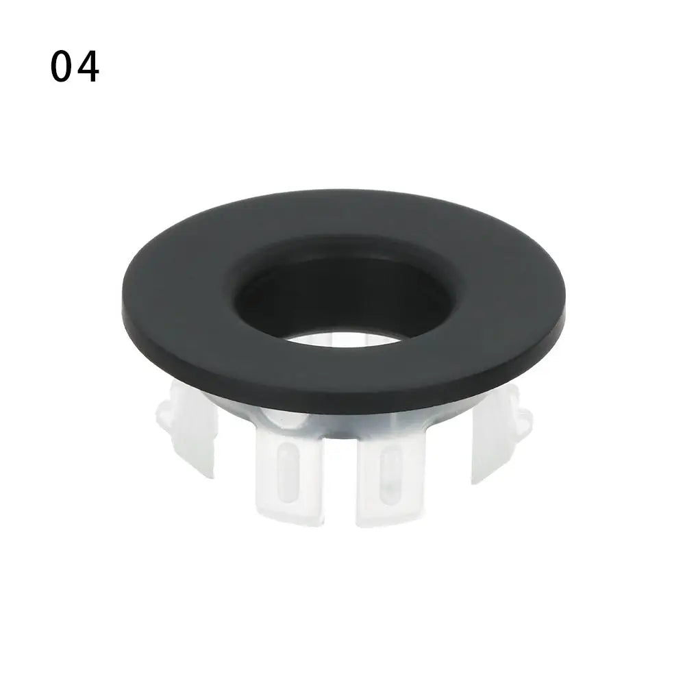 Sink Overflow Stopper Round Ring Trim Ring Cap Basin Insert Replacement Sink Hole Cover