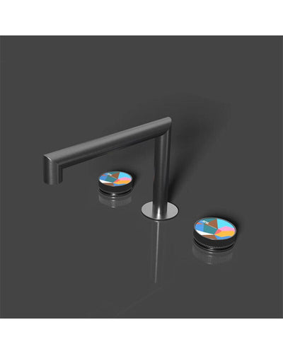 New Nordic design 2023  8" inch wide spread bathroom faucet