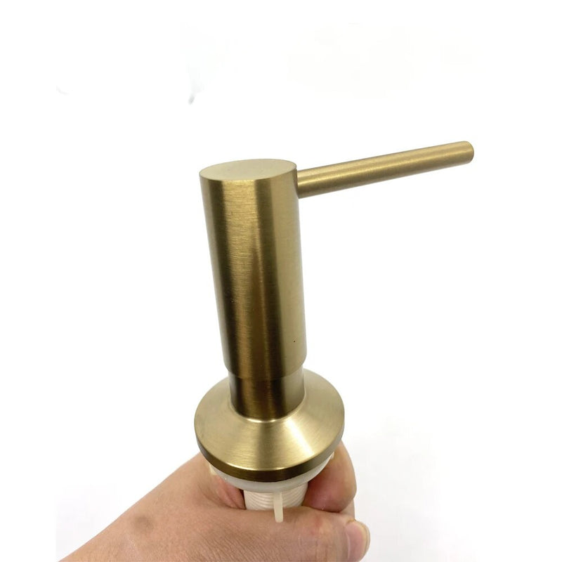 Brushed Gold Kitchen soap dispenser