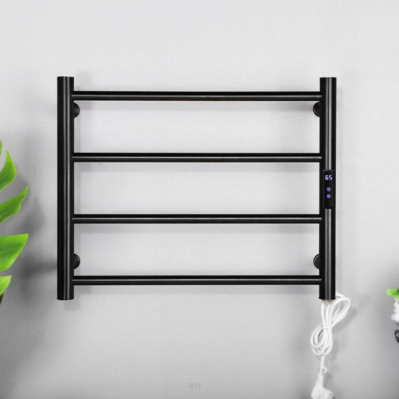Intelligent Quick Drying Electric Towel Rack Constant Temperature Waterproof Sturdy Durable Towel Warmer Bathroom Fixture