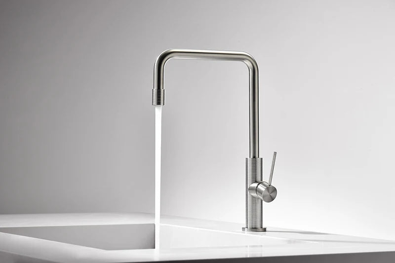 KODO-Brushed Rose Gold/Brushed Gold Kitchen Sink Faucet 304 Stainless Steel 360 Rotation Hot & Cold Sink Mixer Kitchen Faucet