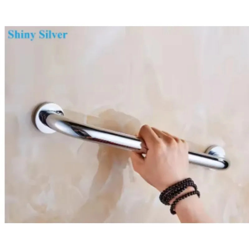 1Piece Brass Bath Shower Safety Grab Bar Handicapped Elderly Towel Hanging Rose Gold Oil Rubbed Bronze Antique Anti-slip Rail