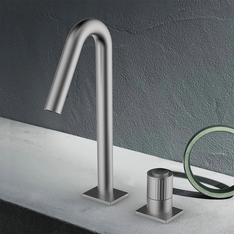 Ceruti- New modern Euro design 2 Hole bathroom faucet