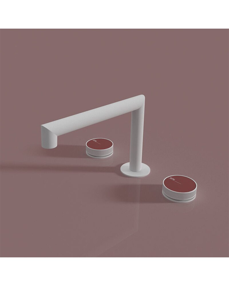 New Nordic design 2023  8" inch wide spread bathroom faucet