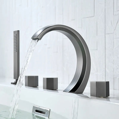 Balboa- 5 holes deck mounted bathtub filler faucet