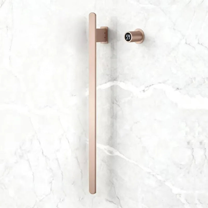 Elemento- Towel Warmer Hidden Wires Electric Heated Towel Rail Temperature Time Control Bath Electric Towel Rack