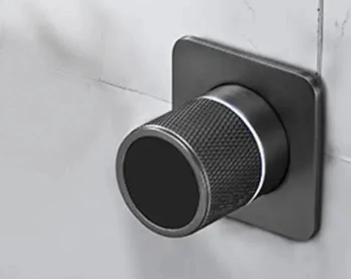 Digital hot and cold square Shower Mixer one way Valve Solid Brass Shower Faucet or bidet Control Wall Mounted hot and cold Mixer Valve