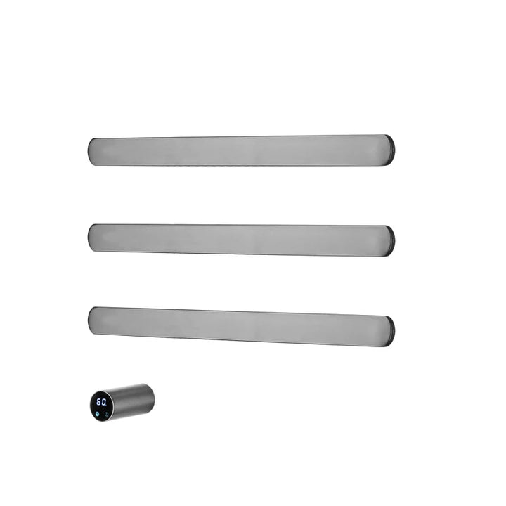 Sleek CleanDesign Electric Heated Towel Rails Bathroom Smart Control Towel Dryer  SS304 Hidden Wire 110V CSA