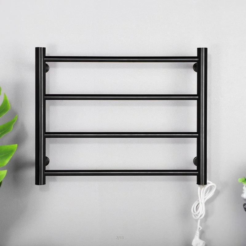 Intelligent Quick Drying Electric Towel Rack Constant Temperature Waterproof Sturdy Durable Towel Warmer Bathroom Fixture