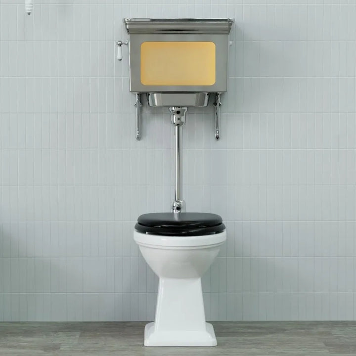 Victorian Retro industrial wind metal electroplating high water tank toilet toilet toilet