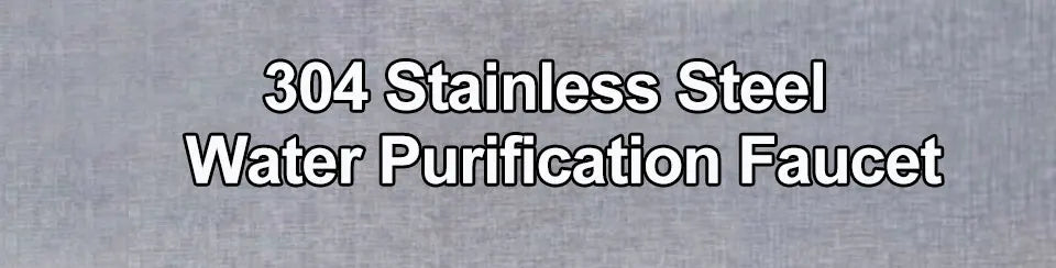 Brushed Nickel Reverse Osmosis Water Purifier Faucet Kitchen Filter Faucet