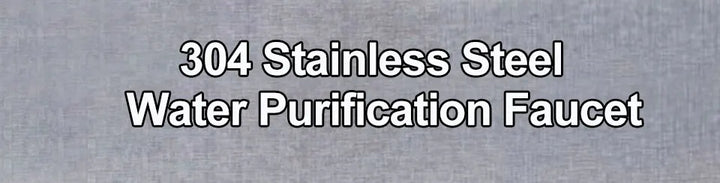Brushed Nickel Reverse Osmosis Water Purifier Faucet Kitchen Filter Faucet