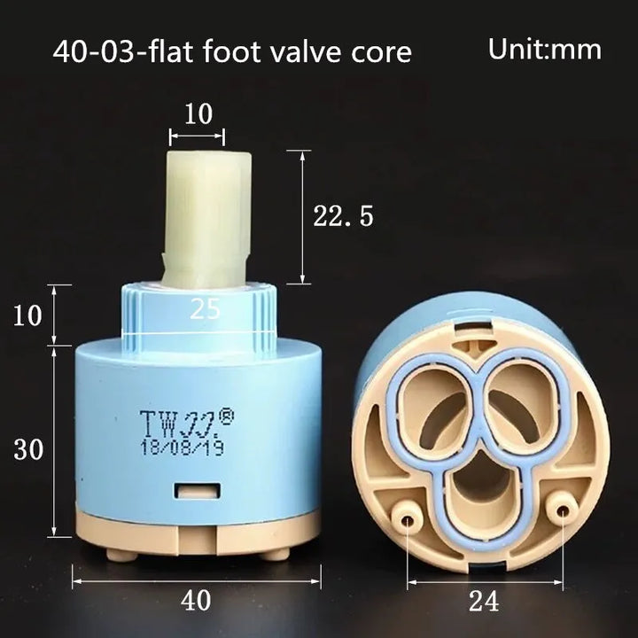 Tap Mixing High Spool Valve 25mm/35mm/40mm Faucet Accessories Ceramic Cartridge Faucet Cartridge Mixer Kitchen Bath Basin Shower