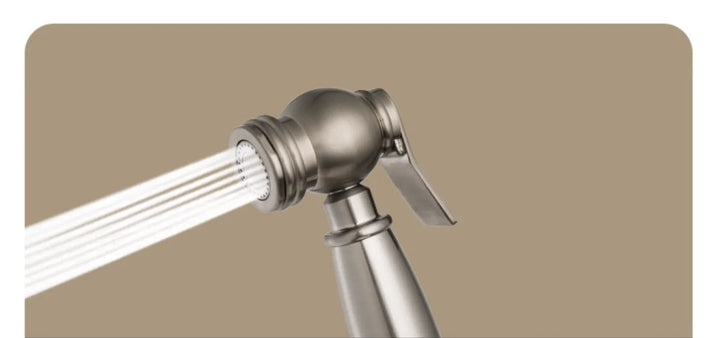 Brushed Nickel Hand Held Bidet Spray Gun Toilet Pressurization Spray Gun