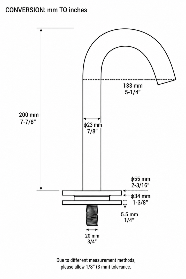 Black Matte Commercial Sensor Single Hole Bathroom Faucet
