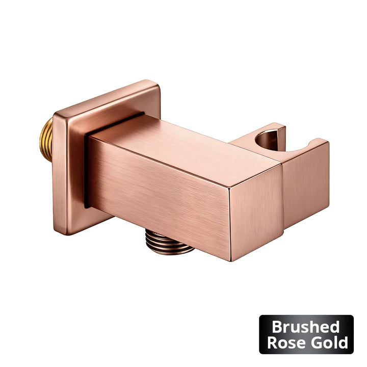 Handheld Shower Holder Bracket Gold Small Portable Wall-Mounted Polished Brass For Bathroom Hardware
