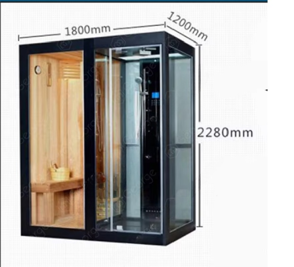 Custom-Multi Function Cabin Steam Sauna Room System 804
