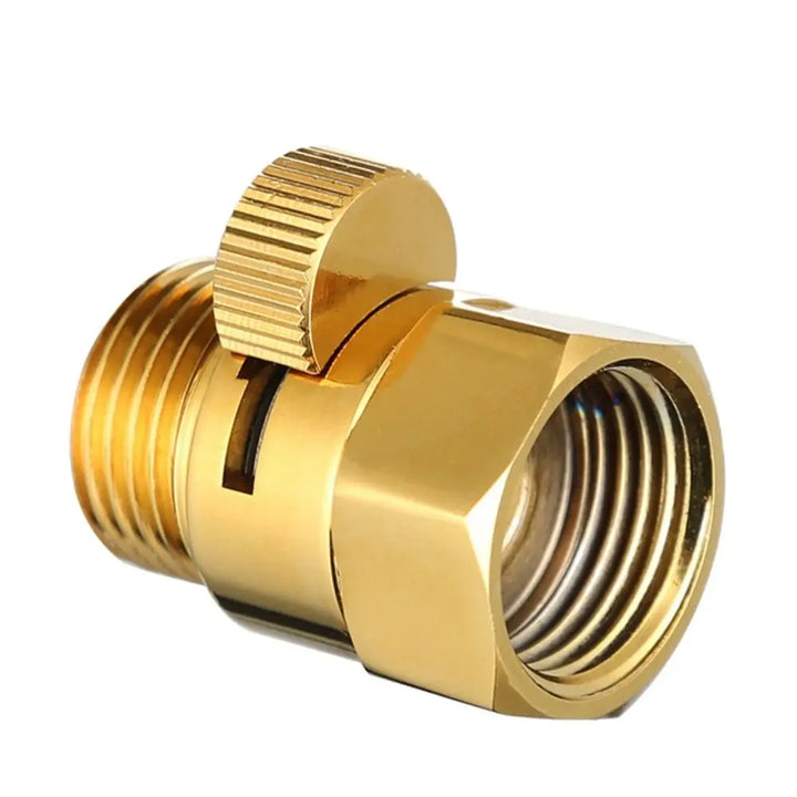 Bidet Shattaf Shower Flow Control Valve Female Male G1/2 Shower Head Shut Off Valve Quick-opening Diverter Valve Handheld Shower Head