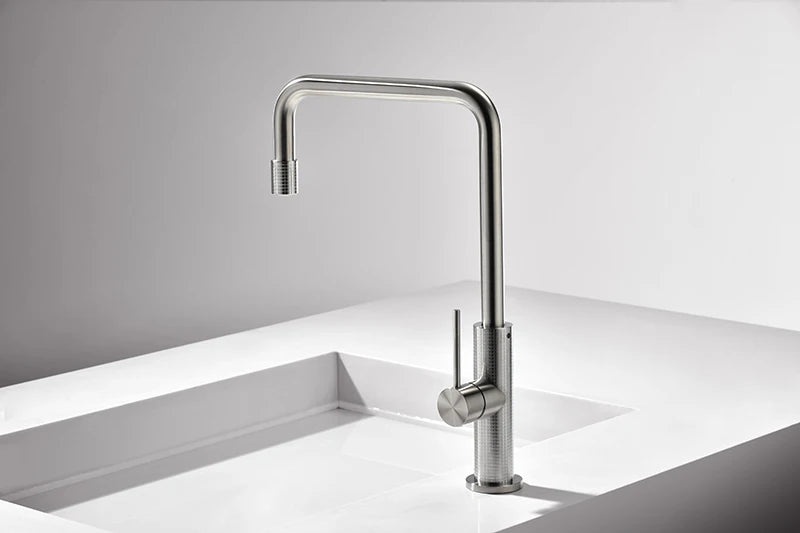 KODO-Brushed Rose Gold/Brushed Gold Kitchen Sink Faucet 304 Stainless Steel 360 Rotation Hot & Cold Sink Mixer Kitchen Faucet