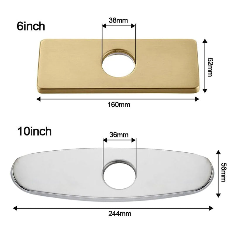 Kitchen hole cover plate