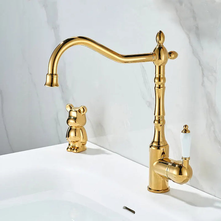 Marie - French Brass Kitchen three in one pure Water Faucet
