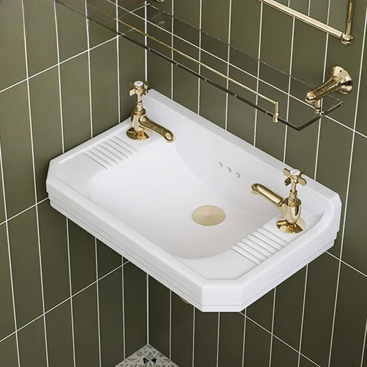 Fairfax Oakmont-Wall Hung Victorian Hot & Cold Wash basin