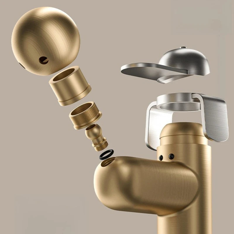 Dog Nose, puppy, faucet, childlike, cute, hot and cold single hole bathroom faucet