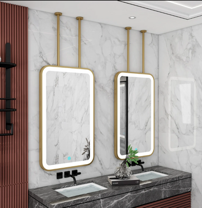 Square LED pendant LED light celling mounted bathroom mirror