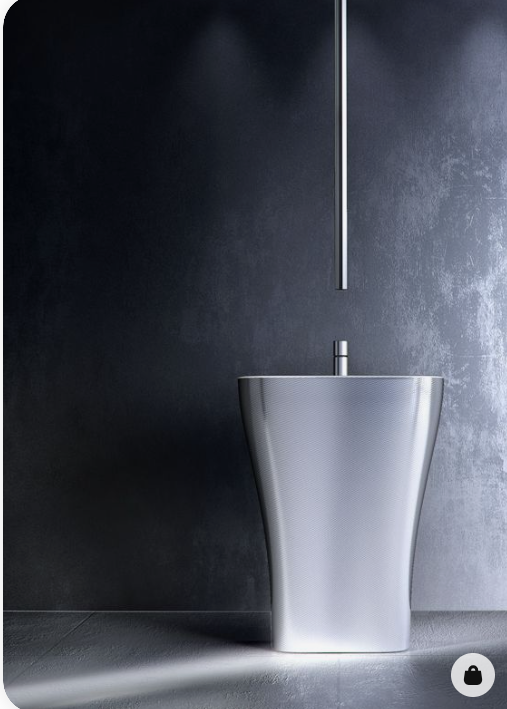 CIELO II- -New Nordic design ceiling mount bathroom faucet