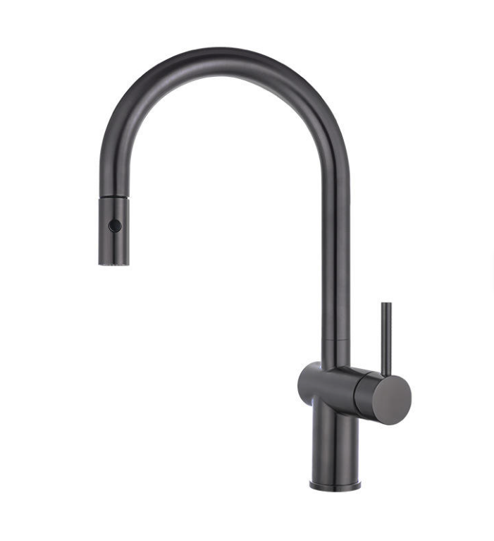 Excalibur-Modern Clean Dual Function Pull Out Kitchen Faucet