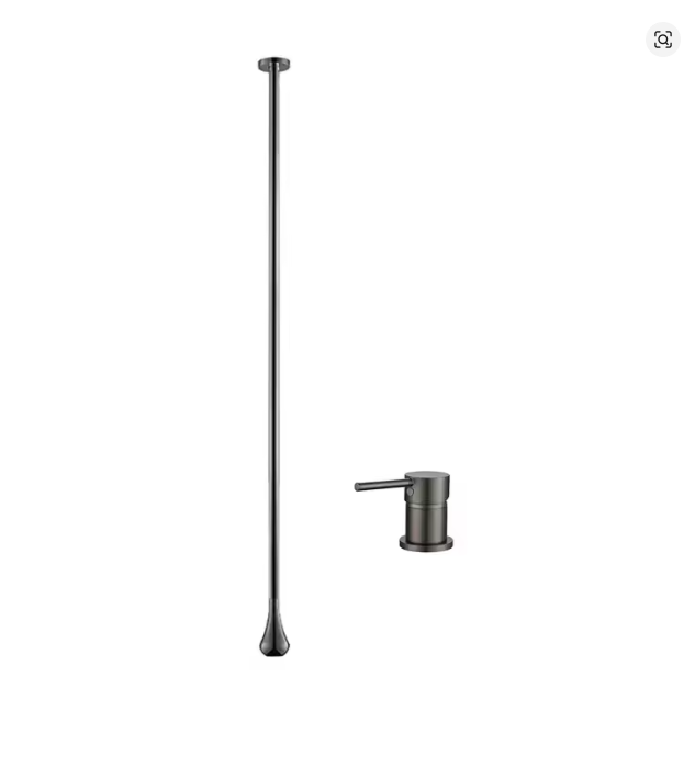 Tear drop- Ceiling Mount Faucets with deck mount lever manual control 66"