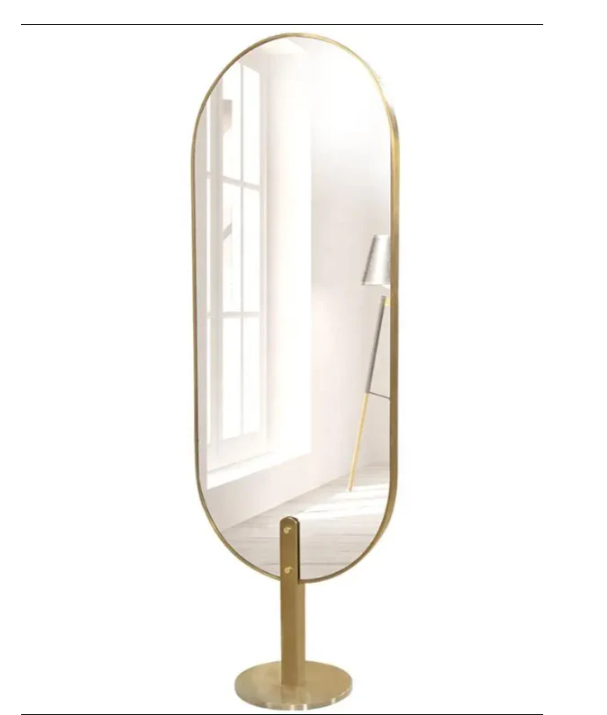 Floor standing 2 side mirrors no LED light