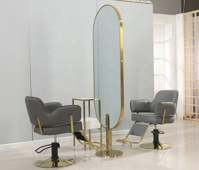 Floor standing 2 side mirrors no LED light