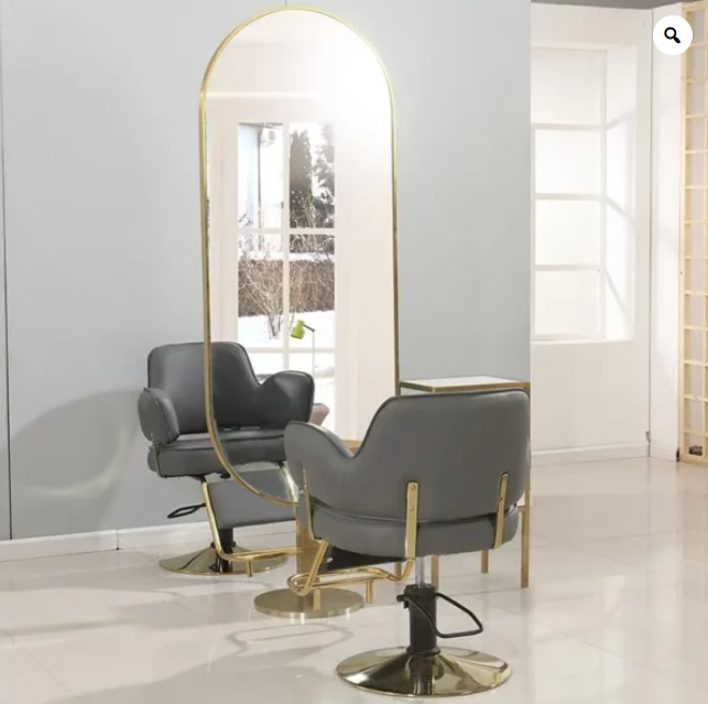 Floor standing 2 side mirrors no LED light