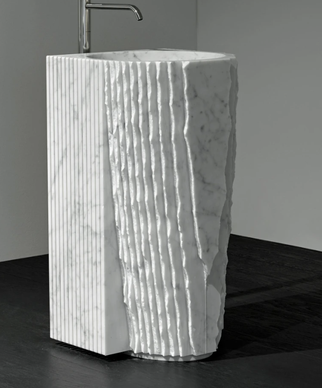 Contraversia - Natural Stone Marble Pedestal