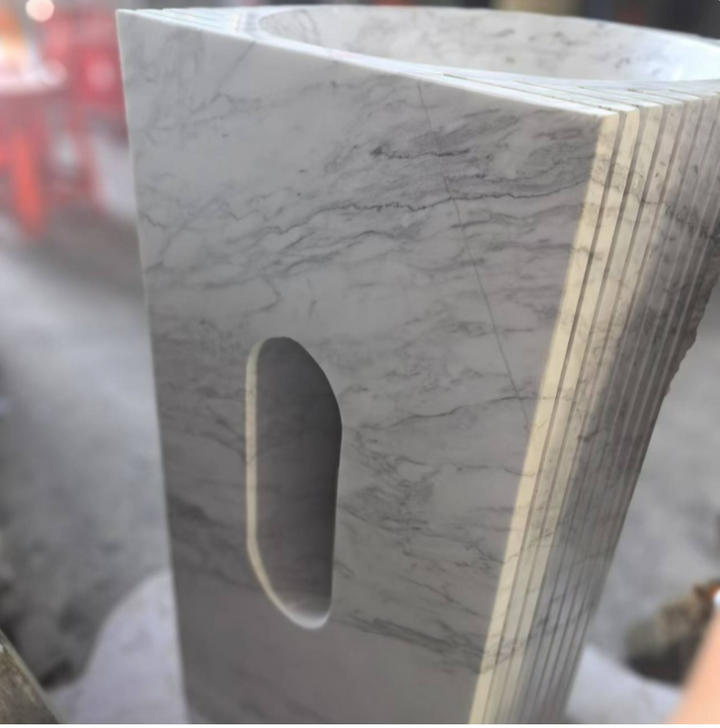 Contraversia - Natural Stone Marble Pedestal
