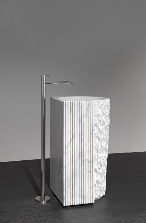 Contraversia - Natural Stone Marble Pedestal