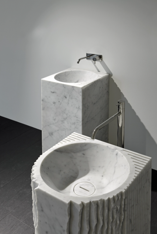 Contraversia - Natural Stone Marble Pedestal