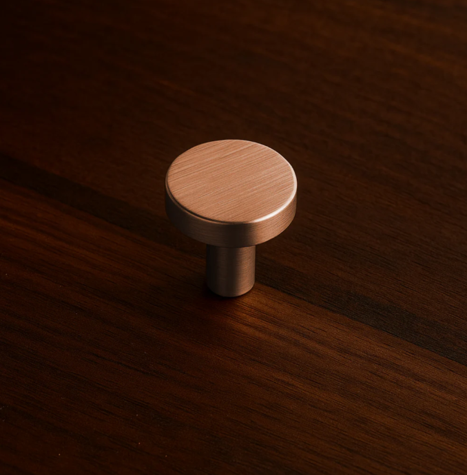 Copper satin- Cabinet Drawer and Door Knob
