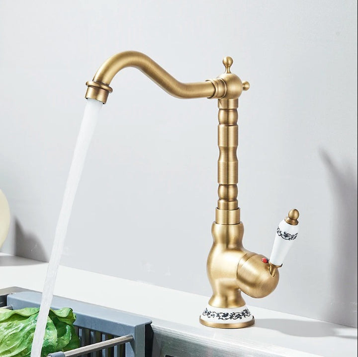 Antique Bronze Brass Victoria Bar Faucet