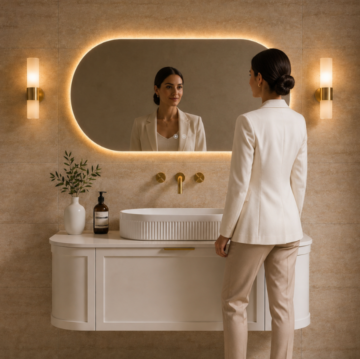 Sidney - wall hung floating bathroom vanity