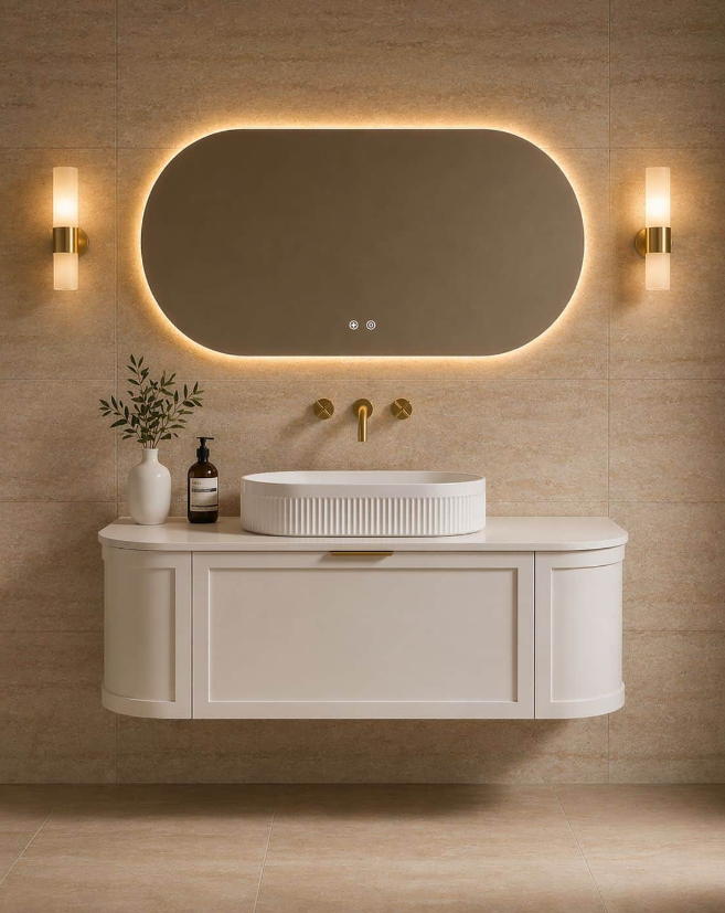 Sidney - wall hung floating bathroom vanity