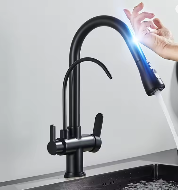Smart Touchless 2 Way Reverse Osmosis Sensor Kitchen Faucet