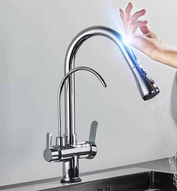 Smart Touchless 2 Way Reverse Osmosis Sensor Kitchen Faucet