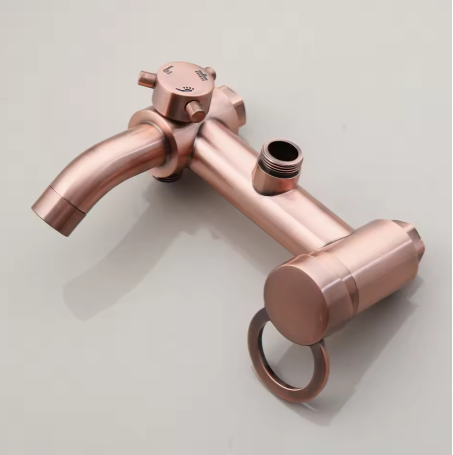 Copper exposed shower valve only