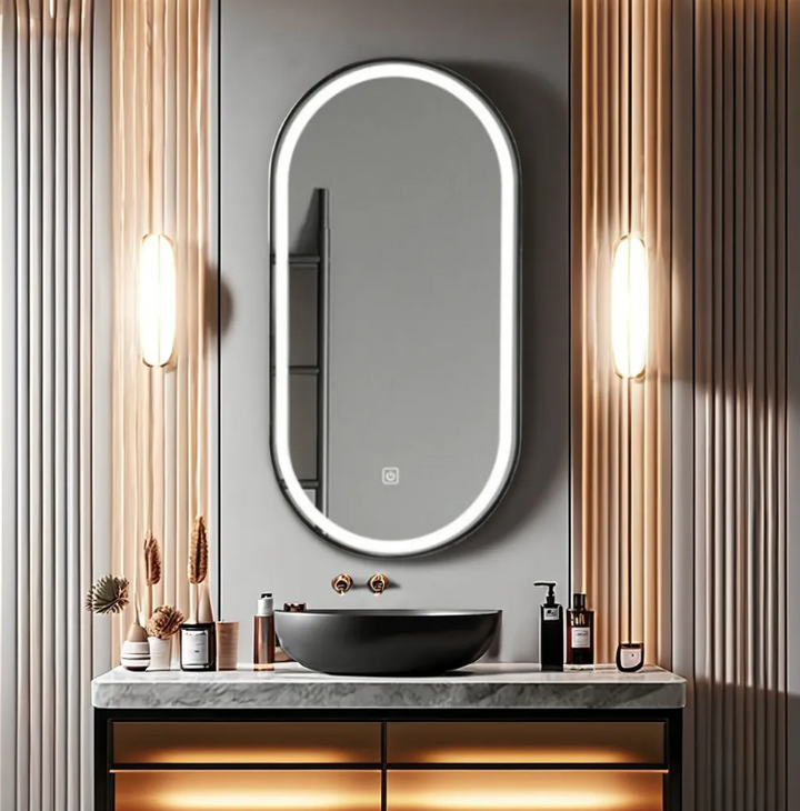 Bella-Oval Wall Mounted LED mirrors