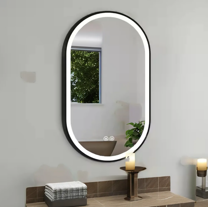 Bella-Oval Wall Mounted LED mirrors