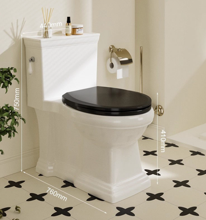 Victorian 1 Piece toilet comforth height Model Chatsworth